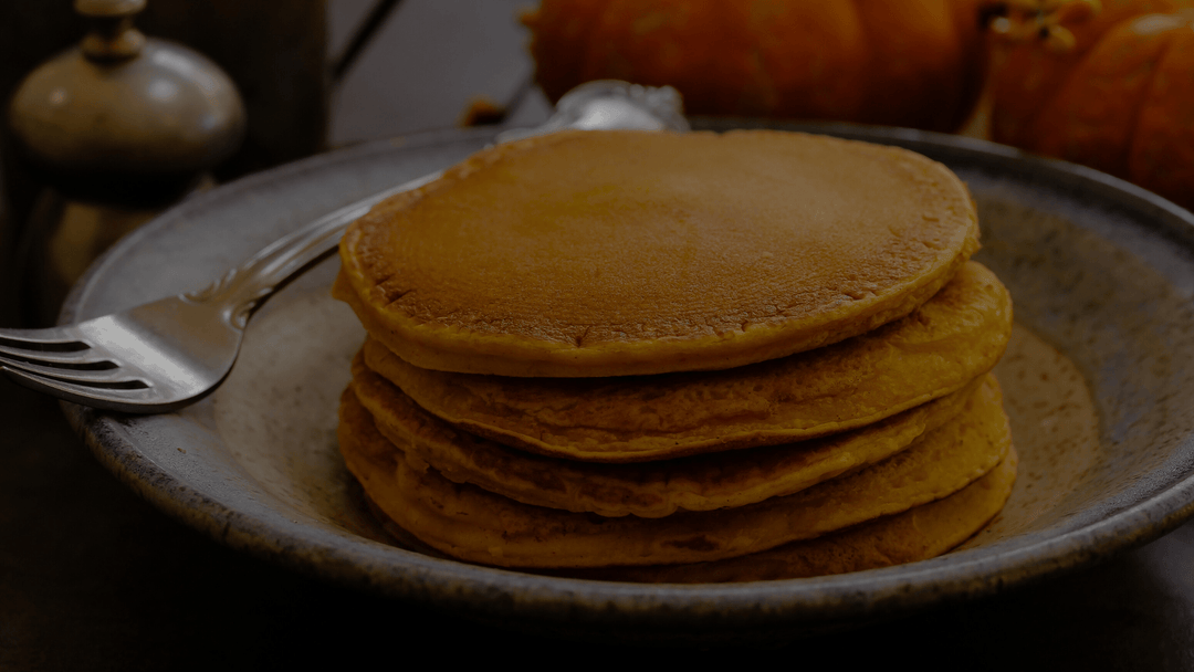 Semi-Homemade Lactation Pumpkin Pancakes