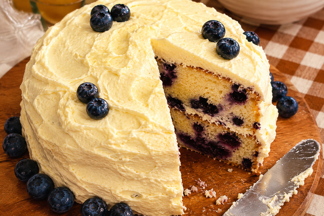 Blueberry Ricotta Cake