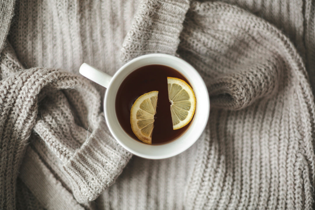 Lemon Honey and cinnamon tea
