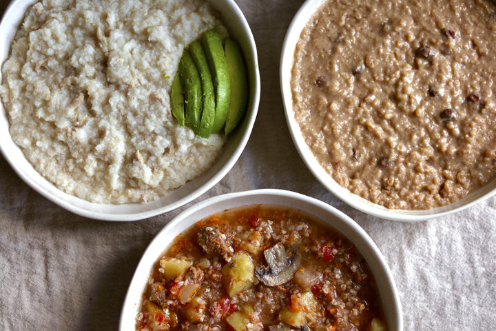 Creamy Chicken + Rice Congee